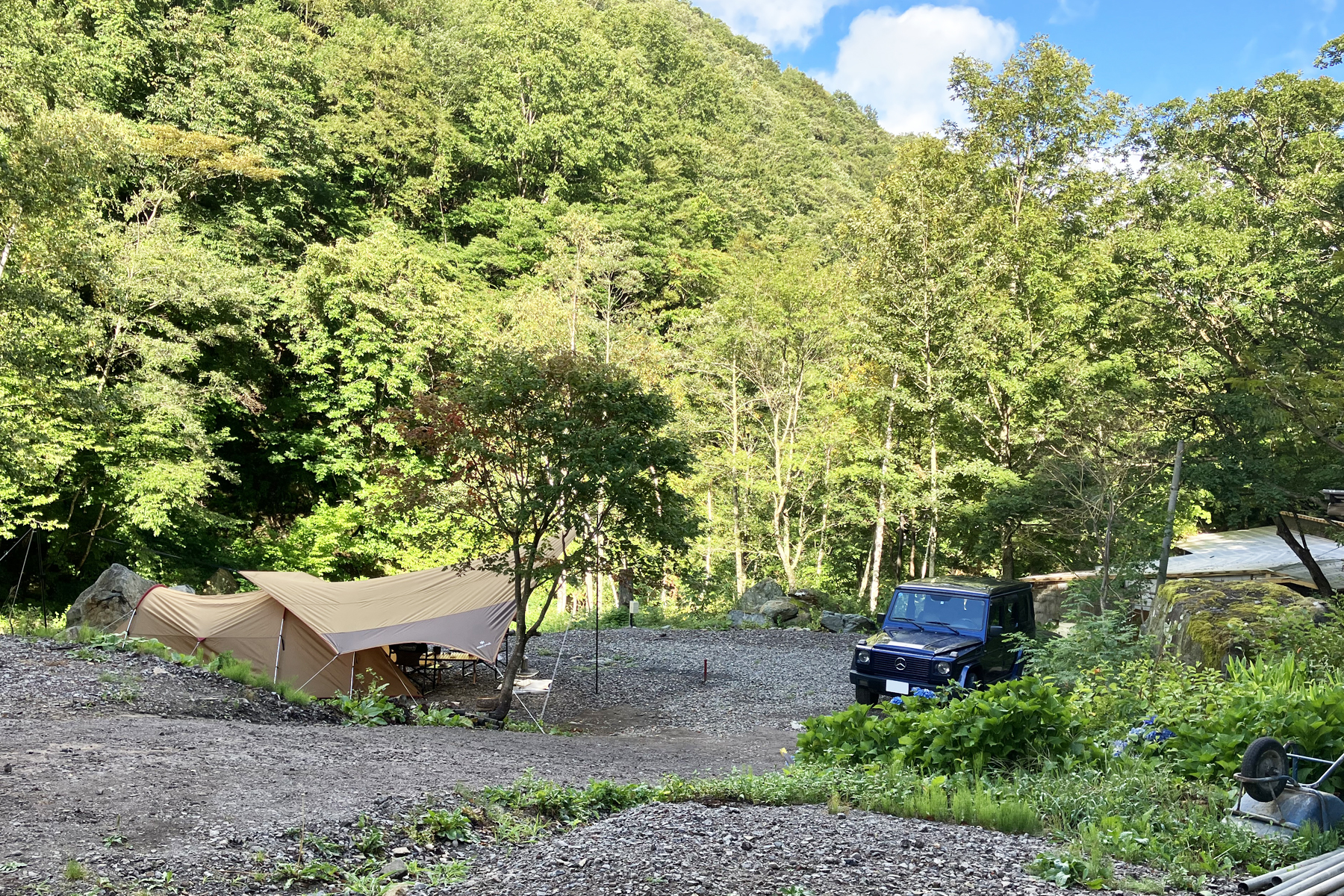 長野県でキャンプ2
